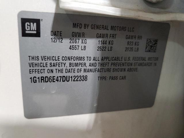 VIN 1G1RD6E47DU122338 2013 Chevrolet Volt no.12