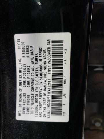 1HGCR2F81FA102911 | 2015 HONDA ACCORD EXL