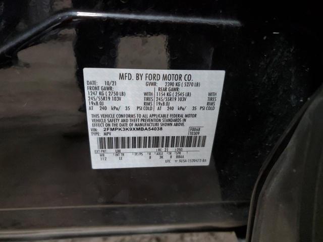 2FMPK3K9XMBA54038 2021 FORD EDGE - Image 13