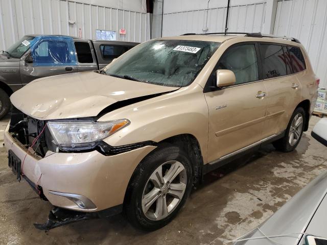 VIN 5TDDK3EH0DS189053 2013 Toyota Highlander, Limited no.1