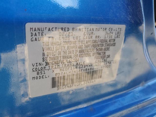 3N1CN8FV0PL824564 | 2023 NISSAN VERSA SR