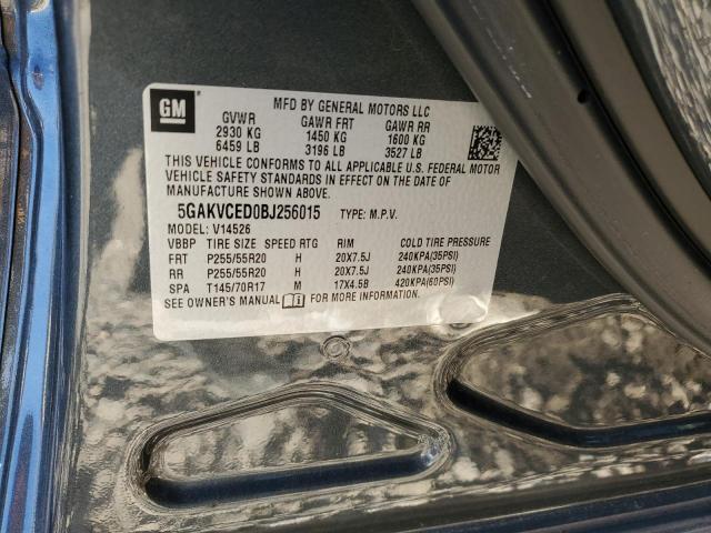 5GAKVCED0BJ256015 | 2011 Buick enclave cxl