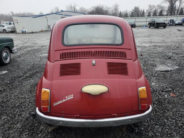 1967 Fiat 500 VIN: 110F1408191 Lot: 81699923