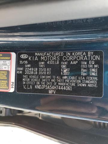 KNDJP3A54H7444061 | 2017 KIA soul +