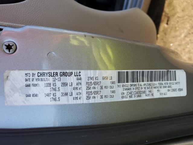 2C4RC1CG4ER229081 | 2014 CHRYSLER TOWN and COU