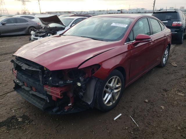 Lot #2437882080 2013 FORD FUSION SE salvage car