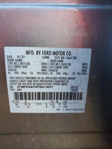 2FMPK4AP8PBA14051 | 2023 FORD EDGE ST