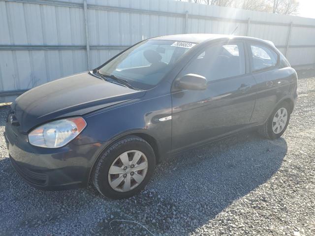 2010 Hyundai Accent Blue