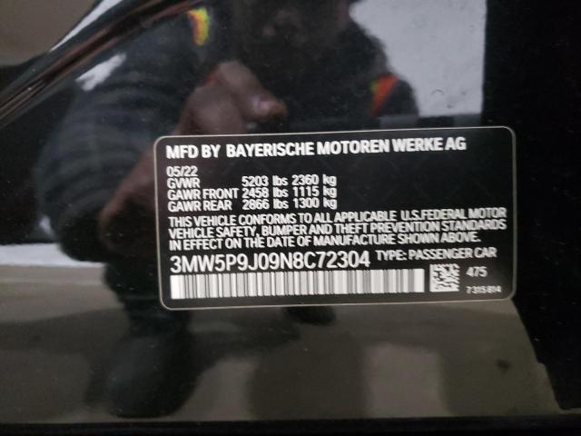 2022 BMW 330XE 3MW5P9J09N8C72304