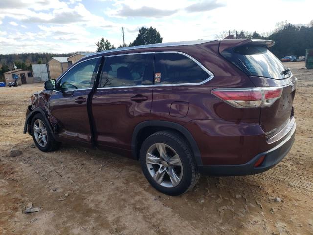 VIN 5TDYKRFH1FS059661 2015 Toyota Highlander, Limited no.2