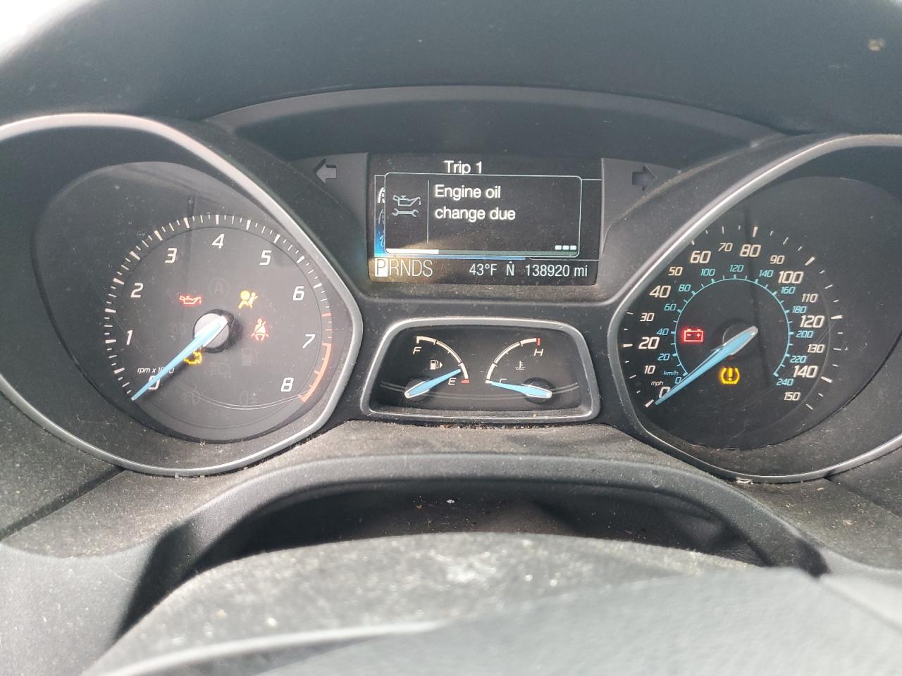 1FAHP3M21CL272657 2012 Ford Focus Sel