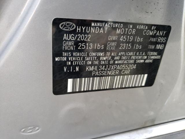 VIN KMHL34JJXPA055204 2023 HYUNDAI SONATA no.12