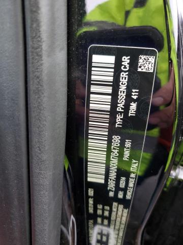 2021 ALFA ROMEO GIULIA SPO - ZARFANANXM7647698