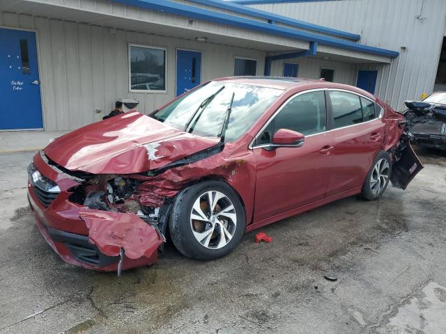 Lot #2505677758 2021 SUBARU LEGACY PRE salvage car