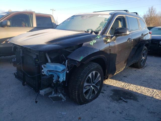 VIN 5TDHZRBH4LS043970 2020 Toyota Highlander, Xle no.1