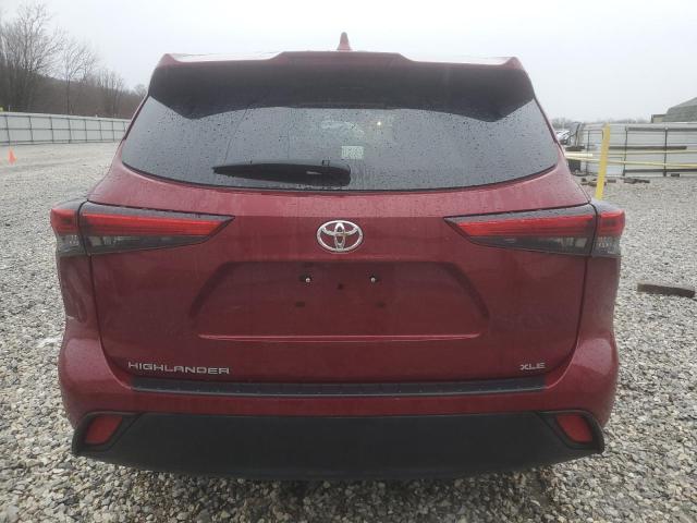 VIN 5TDKDRAH1PS023543 2023 Toyota Highlander, L no.6