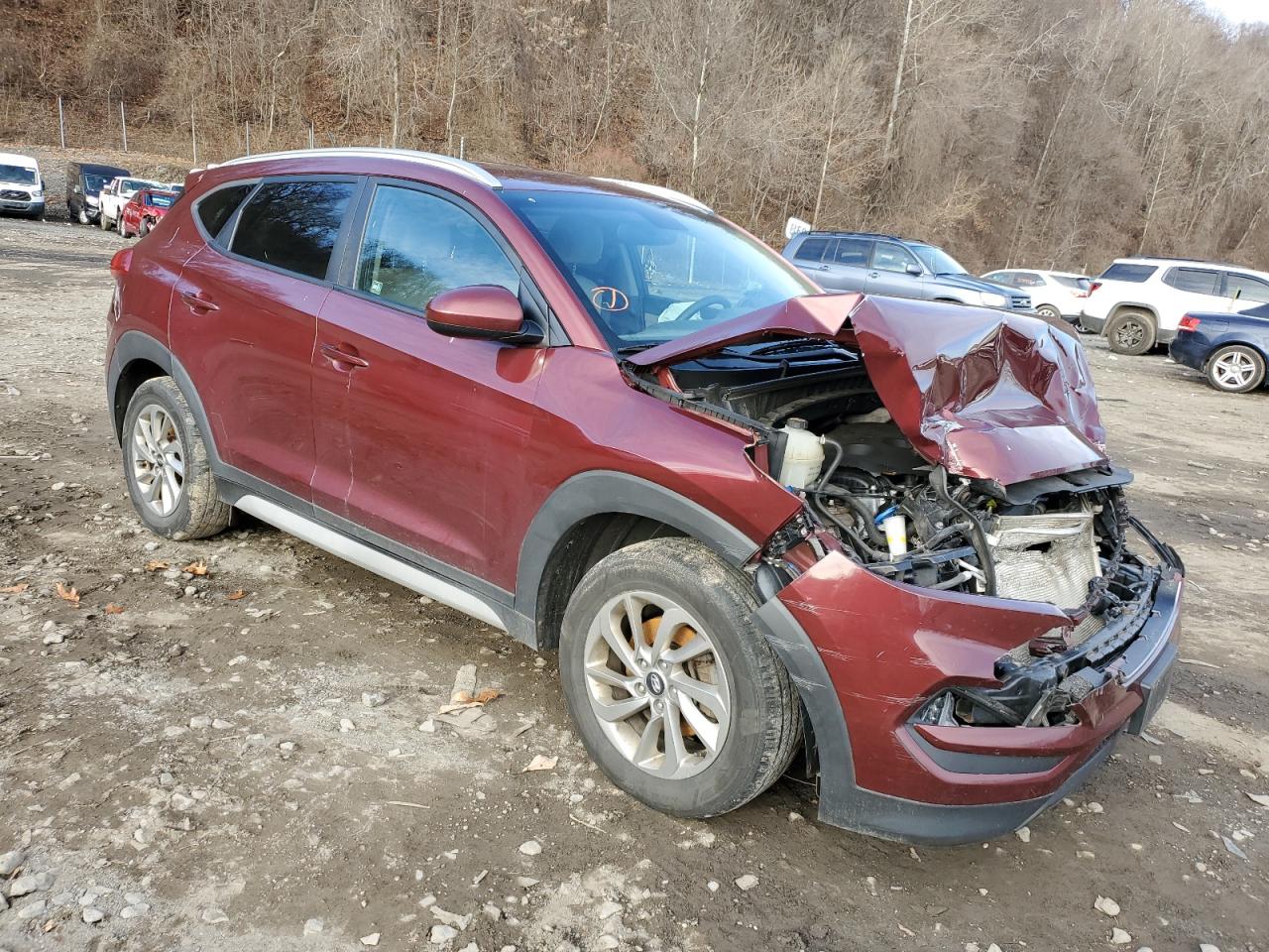 2017 Hyundai Tucson Limited vin: KM8J3CA48HU424704