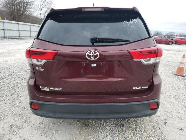 2017 Toyota Highlander Se VIN: 5TDJZRFH3HS407363 Lot: 81716353