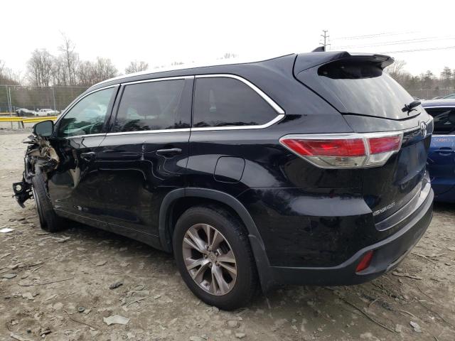 VIN 5TDJKRFH0FS213164 2015 Toyota Highlander, Xle no.2