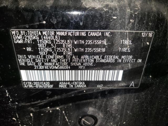 2T3DFREV0HW586084 | 2017 TOYOTA RAV4 LIMIT