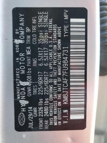 2015 HYUNDAI TUCSON GLS - KM8JTCAF7FU984731