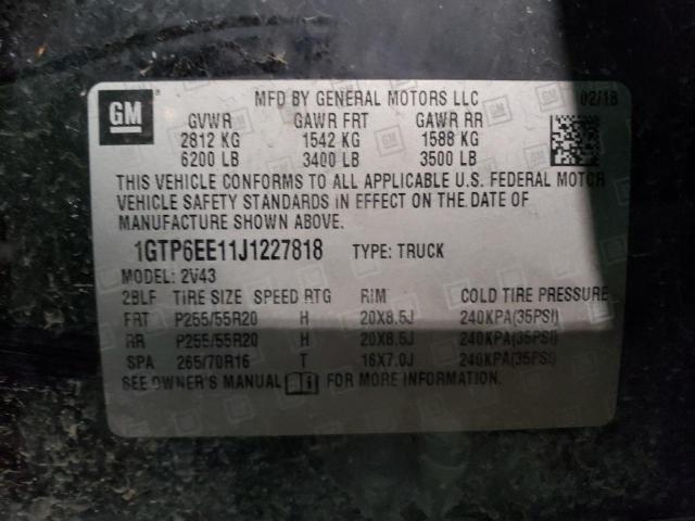 2018 GMC CANYON DEN - 1GTP6EE11J1227818