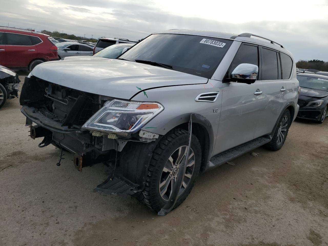 2020 NISSAN ARMADA SV 5.6L  8(VIN: JN8AY2NDXL9110627