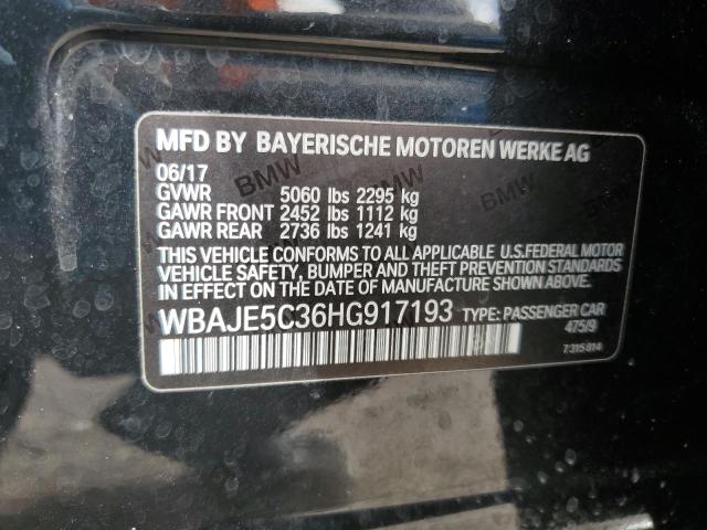 2017 BMW 540 I - WBAJE5C36HG917193