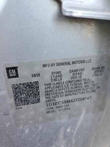 2018 CHEVROLET CRUZE LS - 1G1BC5SM4J7204847