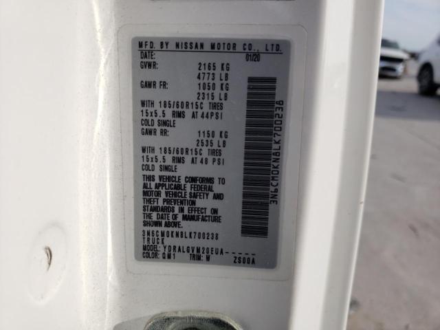 2020 NISSAN NV 200 - 3N6CM0KN8LK700238
