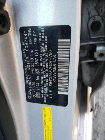 KMHCT5AE7FU202780 2015 Hyundai Accent Gs