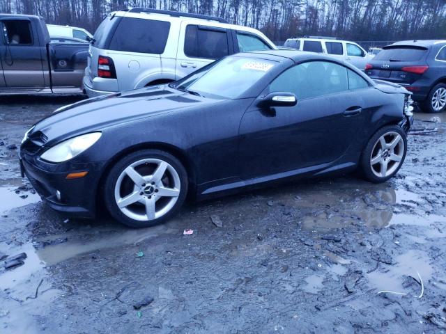 MERCEDES-BENZ SLK 280 2006 black converti gas WDBWK54F66F094485 photo #1