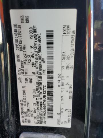 1FMCU9G97GUB12772 2016 Ford Escape Se 1FMCU9G97GUB12772 2016 Ford Escape Se