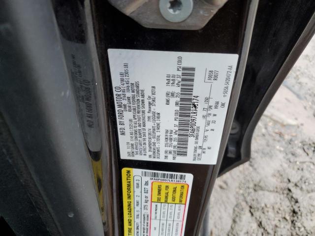 3FA6P0D97LR138174 2020 Ford Fusion Titanium