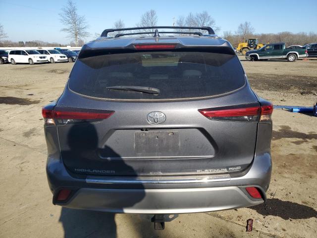 VIN 5TDFZRBHXMS076609 2021 Toyota Highlander, Platinum no.6