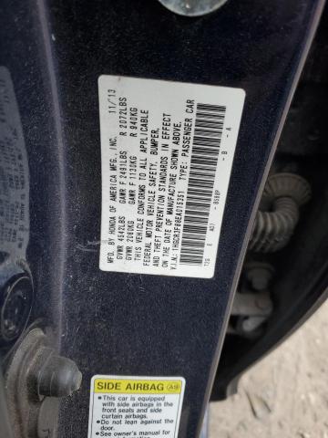 1HGCR3F88EA015351 | 2014 HONDA ACCORD EXL