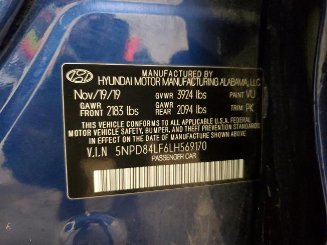 5NPD84LF6LH569170 | 2020 HYUNDAI ELANTRA SE