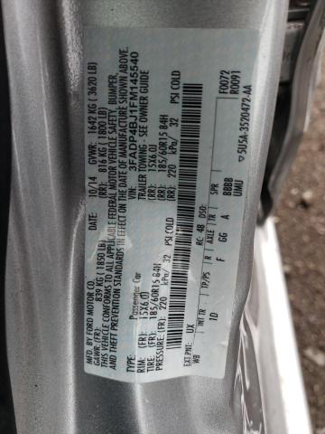2015 FORD FIESTA 3FADP4BJ1FM145540