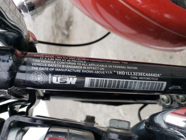 2014 HARLEY-DAVIDSON XL1200 T 1HD1LL323EC444424