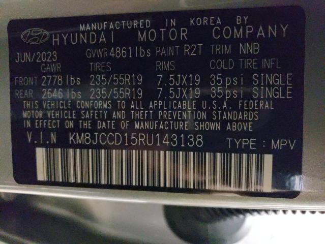 2024 HYUNDAI TUCSON SEL - KM8JCCD15RU143138