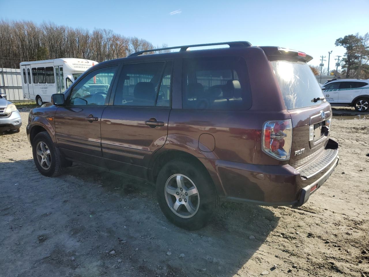 5FNYF18728B038383 2008 Honda Pilot Ex-L