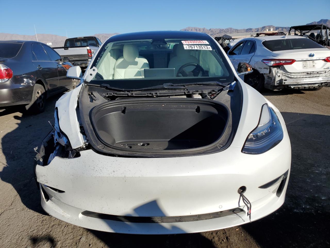 2020 Tesla Model 3 vin: 5YJ3E1EA0LF615580