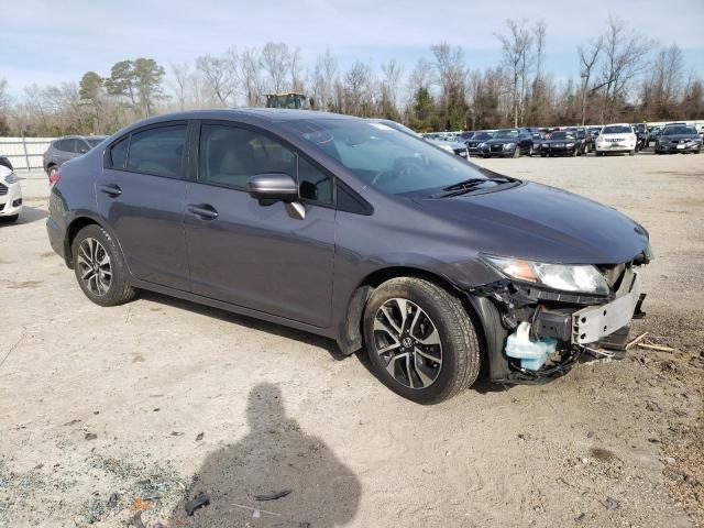Vin: 19xfb2f82fe017363, lot: 81512623, honda civic ex 20154