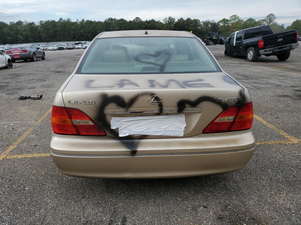 jthbn30f810038091 JTHBN30F810038091 2001 Lexus Ls 430