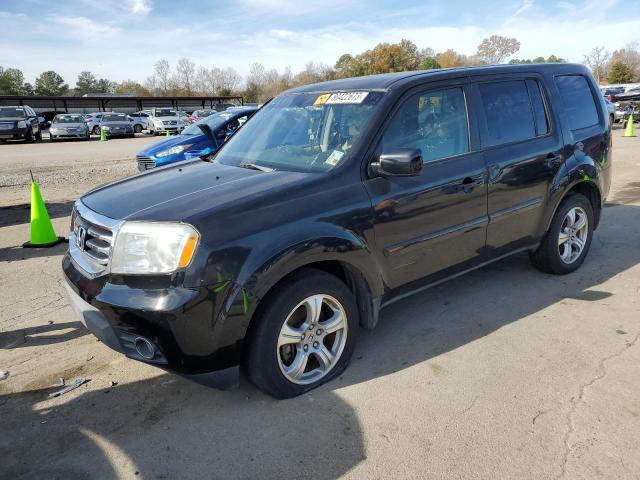 Lot #2242531966 2014 HONDA PILOT EX salvage car