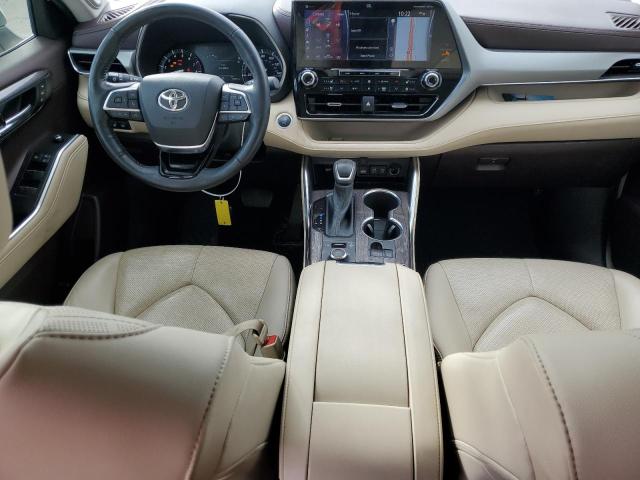 VIN 5TDFZRBH5MS087727 2021 Toyota Highlander, Platinum no.8