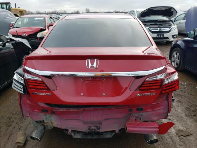 1HGCR2F51GA038988 | 2016 HONDA ACCORD SPO