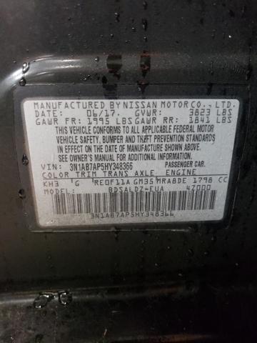 3N1AB7AP5HY348366 | 2017 NISSAN SENTRA S