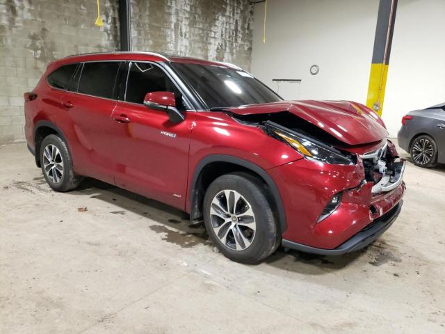 VIN 5TDGBRCH0MS536593 2021 Toyota Highlander, Hybri... no.4