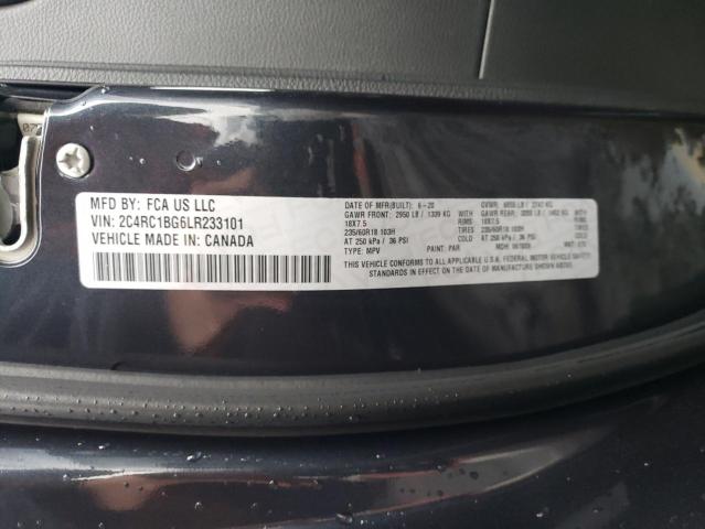 2C4RC1BG6LR233101 2020 CHRYSLER PACIFICA, photo no. 13